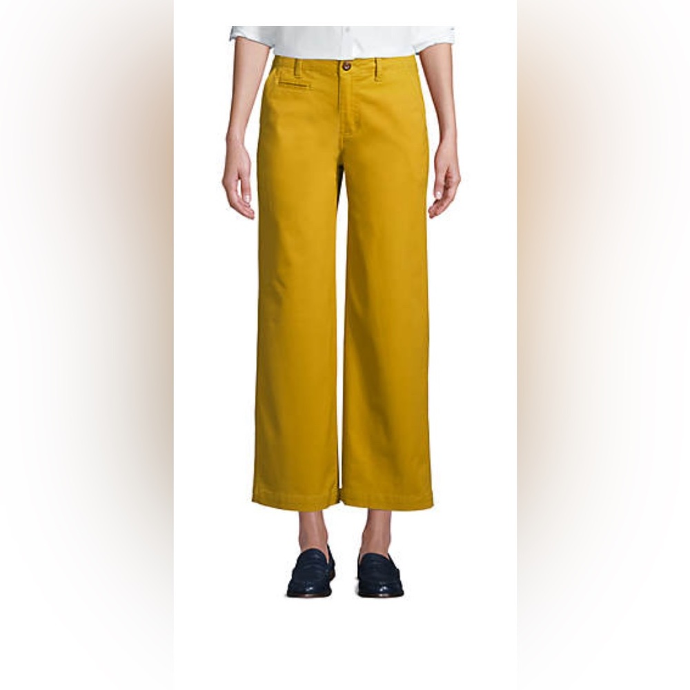 🌻🌻On trend…NWOT Dijon Wide Leg Crop🌻🌻